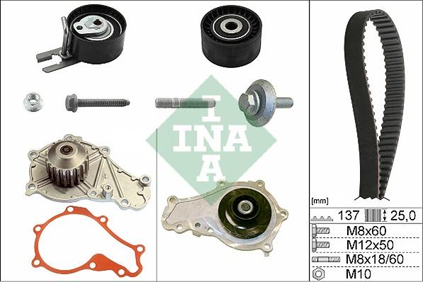 Wilmink Group WG1251692 - Vesipumppu + jakohihnasarja inparts.fi