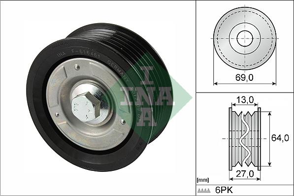 Wilmink Group WG1253016 - Ohjainrulla, moniurahihna inparts.fi