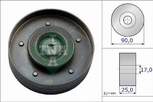 SKF ACP31315 - Ohjainrulla, moniurahihna inparts.fi