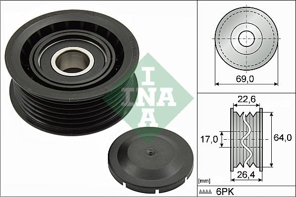 Wilmink Group WG1252776 - Ohjainrulla, moniurahihna inparts.fi