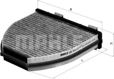 Wilmink Group WG1215660 - Suodatin, sisäilma inparts.fi