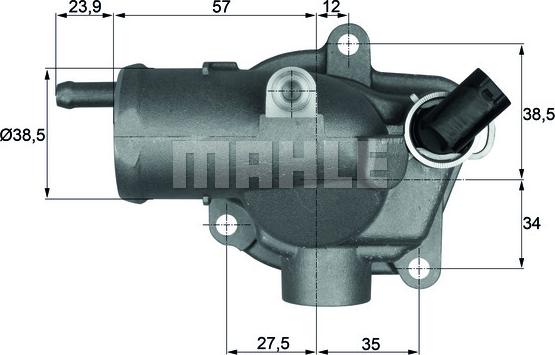 Wilmink Group WG1217509 - Termostaatti, jäähdytysneste inparts.fi