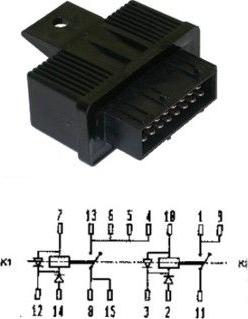 Wilmink Group WG1748510 - Rele, polttoainepumppu inparts.fi