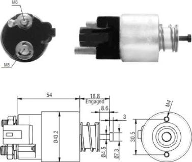 Wilmink Group WG1748360 - Magneettikytkin, käynnistin inparts.fi