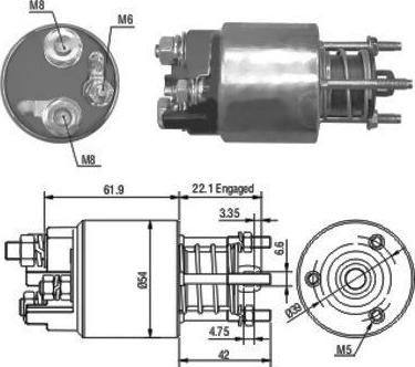 Wilmink Group WG1748315 - Magneettikytkin, käynnistin inparts.fi