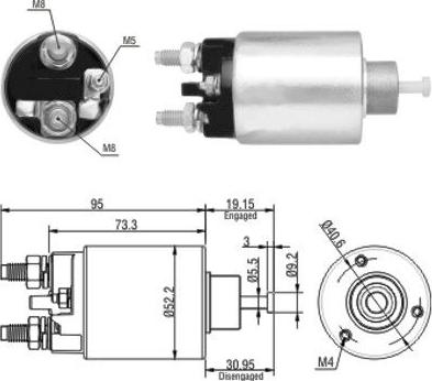 Wilmink Group WG1748338 - Magneettikytkin, käynnistin inparts.fi