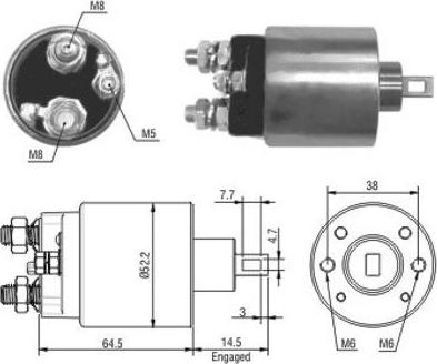 Wilmink Group WG1748371 - Magneettikytkin, käynnistin inparts.fi