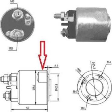 Wilmink Group WG1748291 - Magneettikytkin, käynnistin inparts.fi