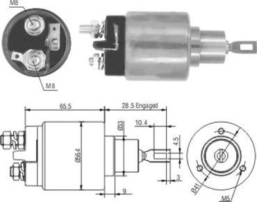 Wilmink Group WG1748265 - Magneettikytkin, käynnistin inparts.fi