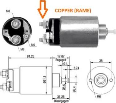 Wilmink Group WG1748212 - Magneettikytkin, käynnistin inparts.fi