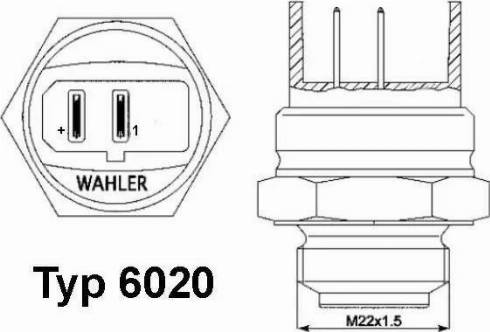 Wilmink Group WG1700178 - Lämpökytkin, jäähdyttimen puhallin inparts.fi