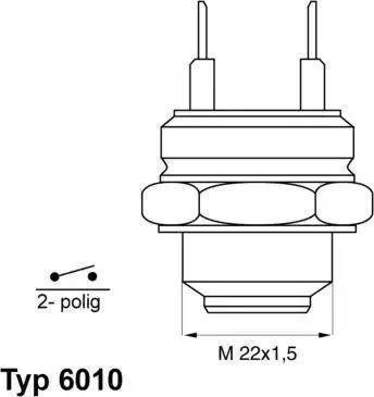 Wilmink Group WG1700173 - Lämpökytkin, jäähdyttimen puhallin inparts.fi