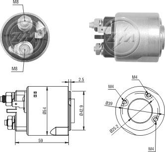 Wilmink Group WG1776561 - Magneettikytkin, käynnistin inparts.fi