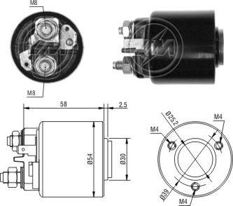 Wilmink Group WG1776616 - Magneettikytkin, käynnistin inparts.fi