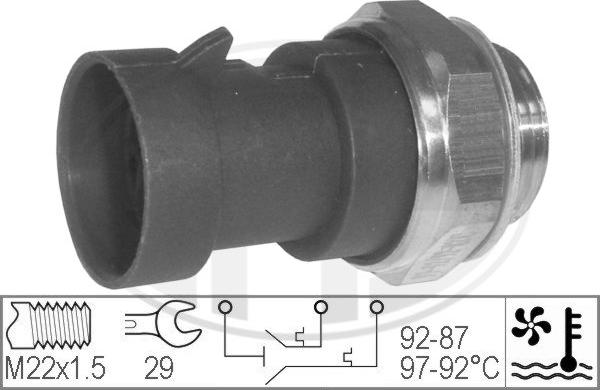 Wilmink Group WG1777092 - Lämpökytkin, jäähdyttimen puhallin inparts.fi