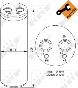 Wilmink Group WG2159969 - Kuivain, ilmastointilaite inparts.fi