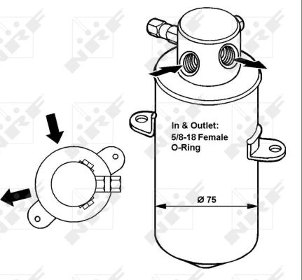 Wilmink Group WG2159939 - Kuivain, ilmastointilaite inparts.fi