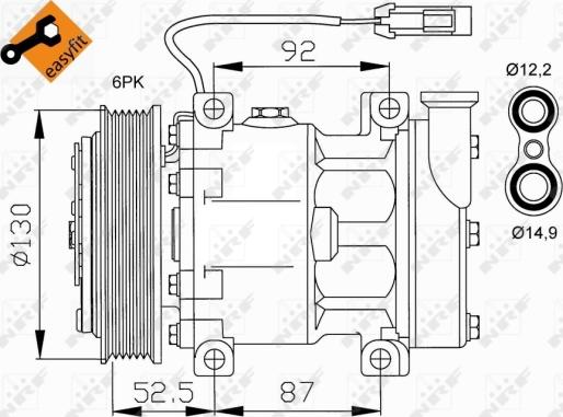 Wilmink Group WG2159145 - Kompressori, ilmastointilaite inparts.fi