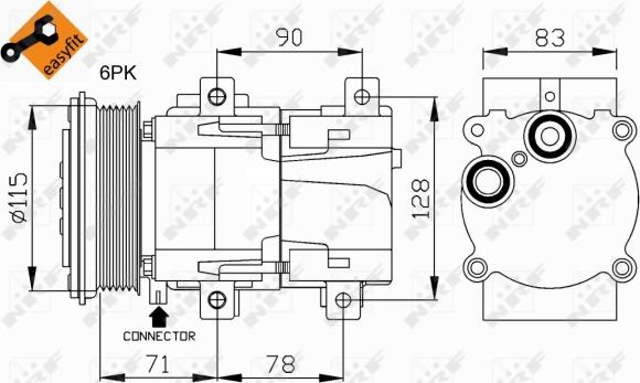 Wilmink Group WG2159141 - Kompressori, ilmastointilaite inparts.fi