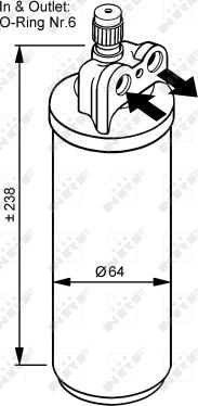 Wilmink Group WG2159893 - Kuivain, ilmastointilaite inparts.fi