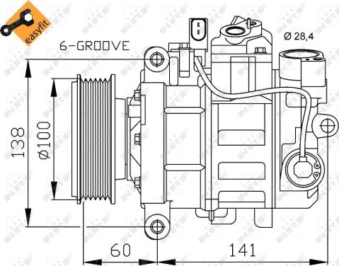 Wilmink Group WG2159277 - Kompressori, ilmastointilaite inparts.fi