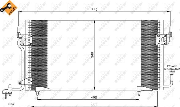 Wilmink Group WG2160901 - Lauhdutin, ilmastointilaite inparts.fi