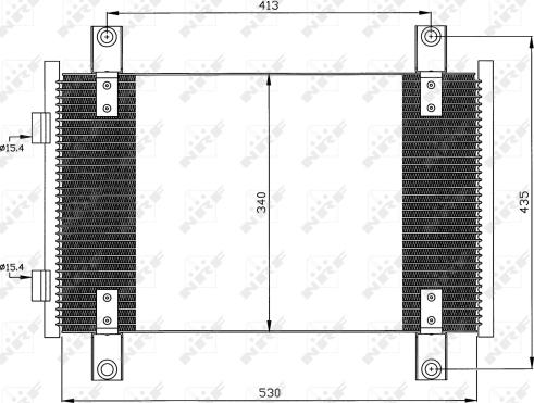 Wilmink Group WG2160938 - Lauhdutin, ilmastointilaite inparts.fi