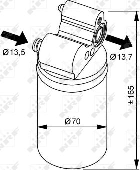 Wilmink Group WG2160020 - Kuivain, ilmastointilaite inparts.fi