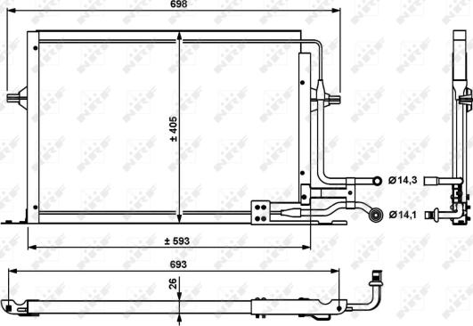 Wilmink Group WG2160771 - Lauhdutin, ilmastointilaite inparts.fi