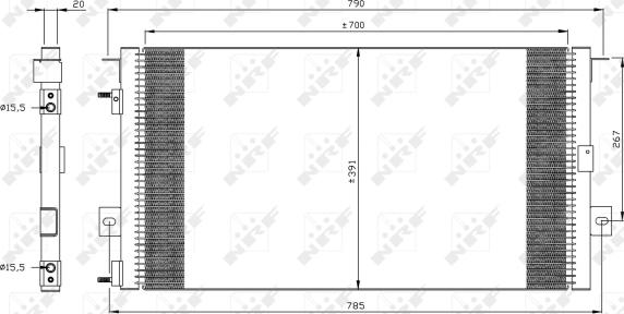 Wilmink Group WG2160777 - Lauhdutin, ilmastointilaite inparts.fi