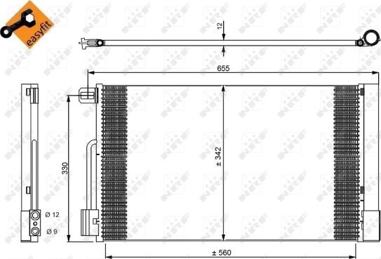 Wilmink Group WG2161100 - Lauhdutin, ilmastointilaite inparts.fi