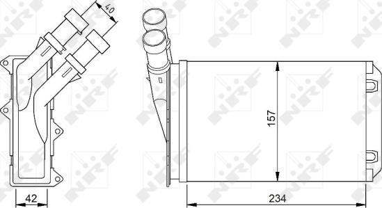 Wilmink Group WG2162064 - Lämmityslaitteen kenno inparts.fi