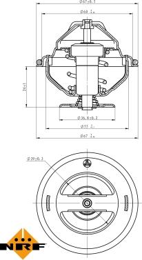 Wilmink Group WG2184685 - Termostaatti, jäähdytysneste inparts.fi