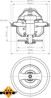 Wilmink Group WG2184795 - Termostaatti, jäähdytysneste inparts.fi