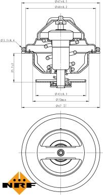 Wilmink Group WG2184720 - Termostaatti, jäähdytysneste inparts.fi