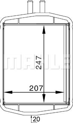 Wilmink Group WG2180023 - Lämmityslaitteen kenno inparts.fi