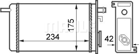 Wilmink Group WG2180163 - Lämmityslaitteen kenno inparts.fi