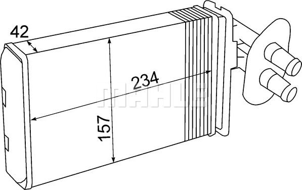 Wilmink Group WG2180185 - Lämmityslaitteen kenno inparts.fi