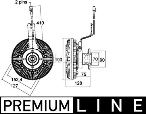 Wilmink Group WG2180294 - Kytkin, jäähdytystuuletin inparts.fi