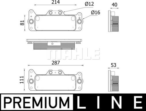 Wilmink Group WG2181172 - Öljynjäähdytin, autom. vaihteisto inparts.fi