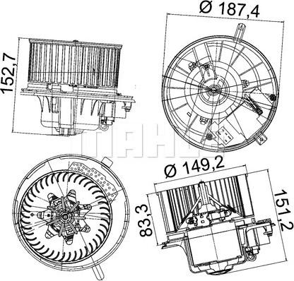 Wilmink Group WG2179786 - Sisätilapuhallin inparts.fi