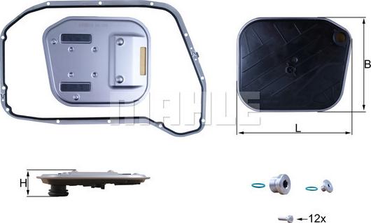 Wilmink Group WG2325903 - Hydrauliikkasuodatin, automaattivaihteisto inparts.fi