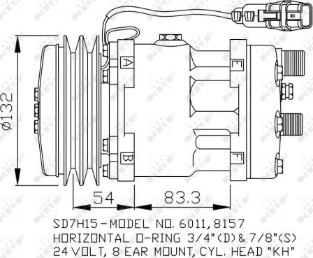 Wilmink Group WG2260604 - Kompressori, ilmastointilaite inparts.fi