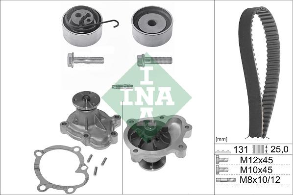 Wilmink Group WG2202795 - Vesipumppu + jakohihnasarja inparts.fi