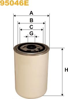 WIX Filters 95046E - Polttoainesuodatin inparts.fi