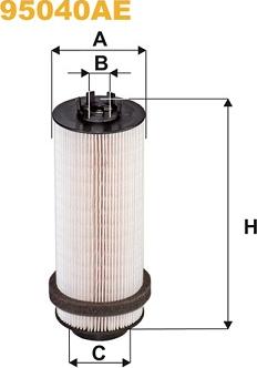 WIX Filters 95040AE - Polttoainesuodatin inparts.fi