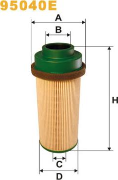 WIX Filters 95040E - Polttoainesuodatin inparts.fi