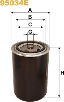 WIX Filters 95034E - Polttoainesuodatin inparts.fi