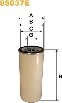 WIX Filters 95037E - Polttoainesuodatin inparts.fi