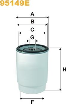 WIX Filters 95149E - Polttoainesuodatin inparts.fi